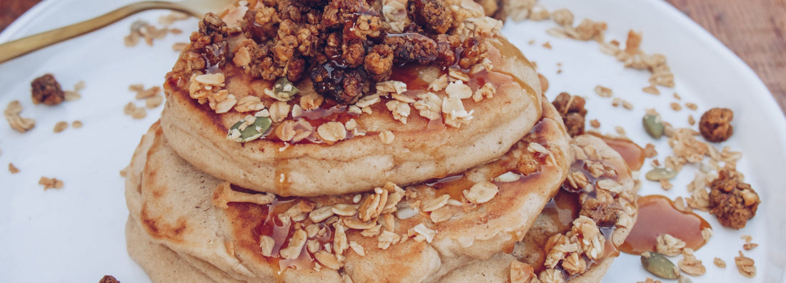 Gluten-free Holiday Spiced Pancakes-Philosophie