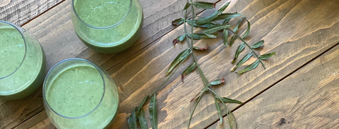 Green Pineapple Summer Smoothie-Philosophie