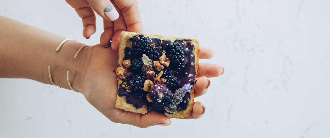 Blackberry Bliss Waffle Toast-Philosophie