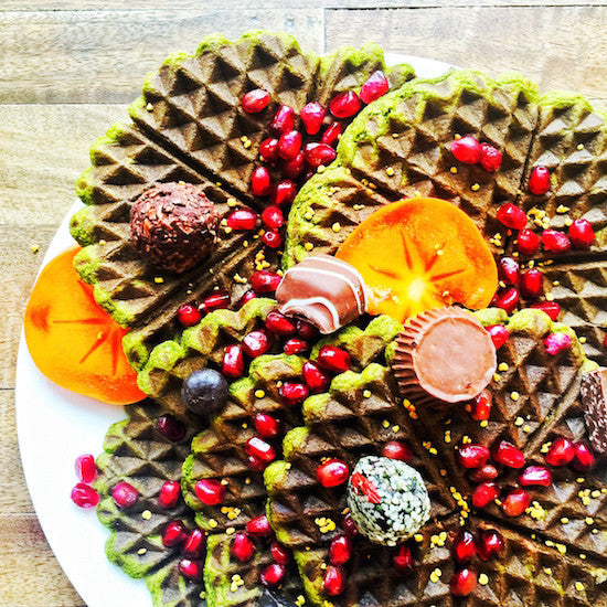Holiday Paleo Pumpkin Waffles
