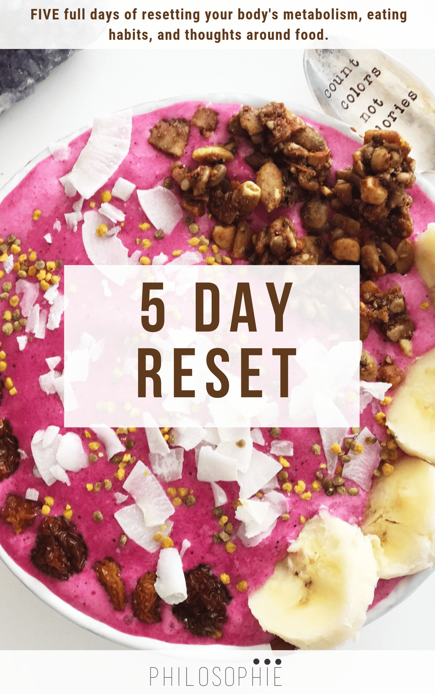 The Philosophie 5 Day Reset E-Book-E-Book-Philosophie