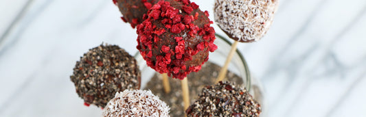 Healthy No-Bake Cacao Cake Pops-Philosophie