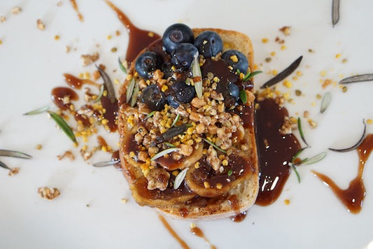 Honey-Drizzled Rosemary Fig Toast
