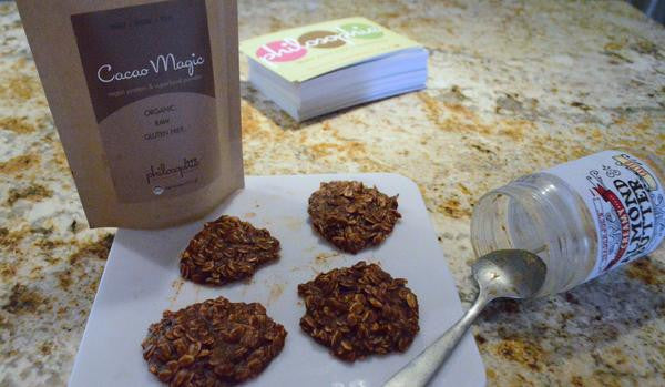 Healthy Yummy Chocolate Oatmeal Cookies