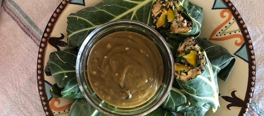 Body Bliss Collard Green Wraps Recipe