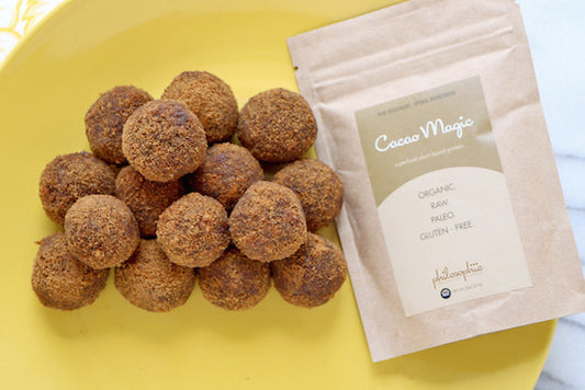 Raw Charoset Truffles Recipe