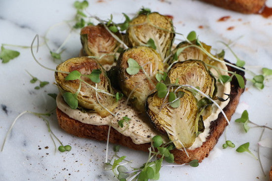 Toast Tuesday: Roasted Brussels Sprouts Toast