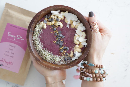 Glowy Berry Bliss Acai Smoothie Bowl Recipe