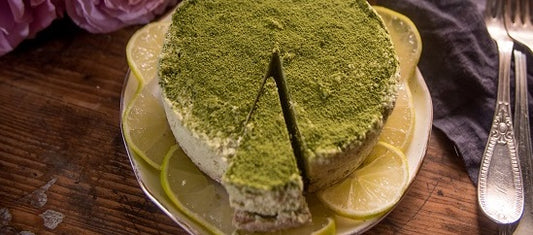 Raw Vegan Key Lime Matcha Cake Recipe