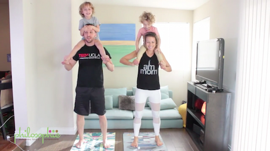 Family Workout with the Kids