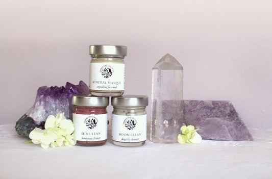 Heart of the Week: Gemstone Organic Facial Cleansers + Mineral Masques