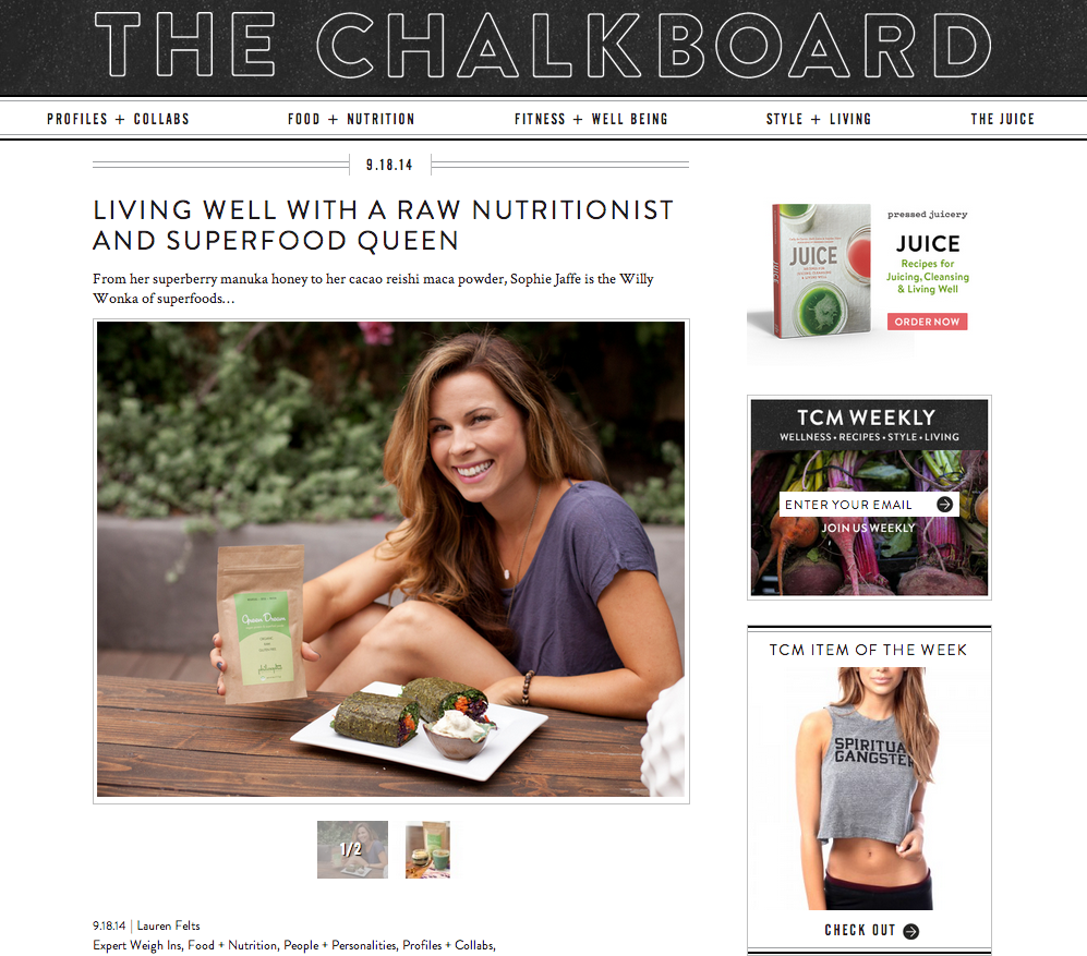 The Chalkboard | September 2014-Philosophie