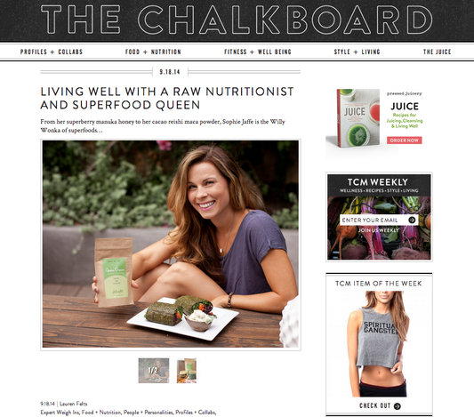 The Chalkboard | September 2014-Philosophie