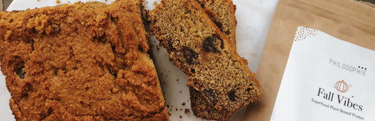 Gluten-Free Chocolate Pumpkin Bread-Philosophie