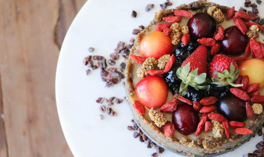 Raw Berry Bliss + Cacao Magic Cheesecakes