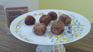 Raw, Healthy-er Donut Holes!