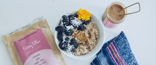 Velvet Berry Bliss Oatmeal Recipe-Philosophie