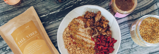 Pumpkin Spice Superfood Oats Bowl-Philosophie