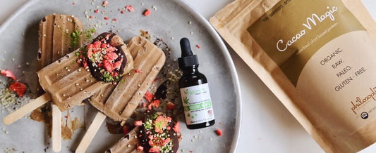 Cacao Magic Superfood CBD Fudgesicles Recipe-Philosophie