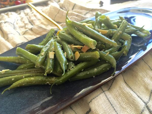Quick-Glazed Green Beans with Almonds