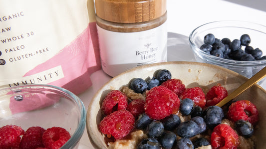 Mixed Berry Oats Bowl