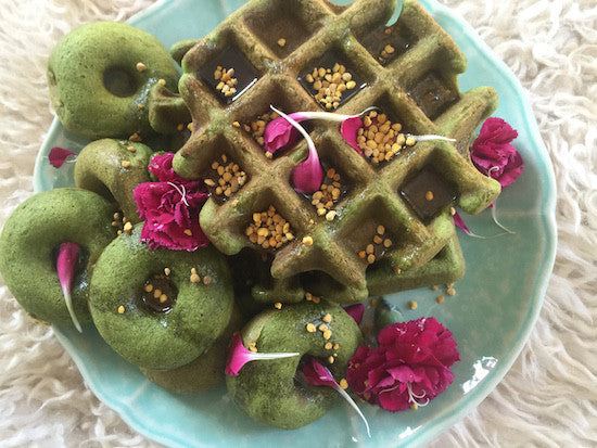 Paleo Green Dream Waffles