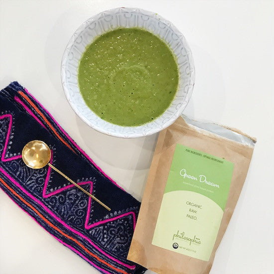 Cleansing Pea Broccoli Soup Recipe