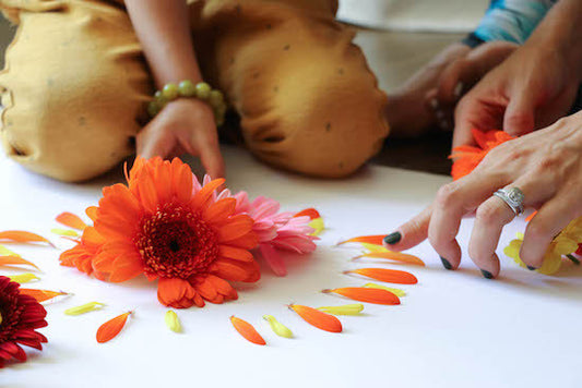 Celebrating the Fall Equinox with Flower Mandalas + An Autumn Cleanse