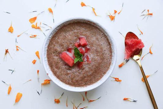 Berry Bliss Watermelon Gazpacho